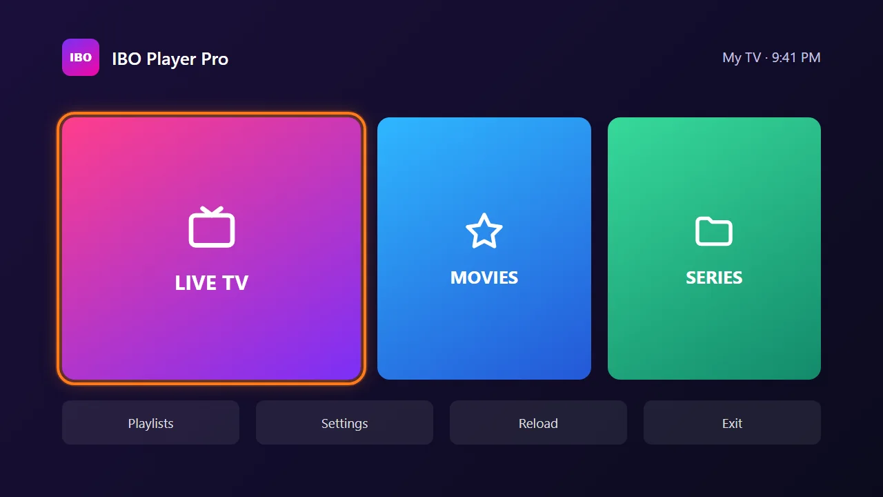 Samsung / LG, step 4: Reload and start watching